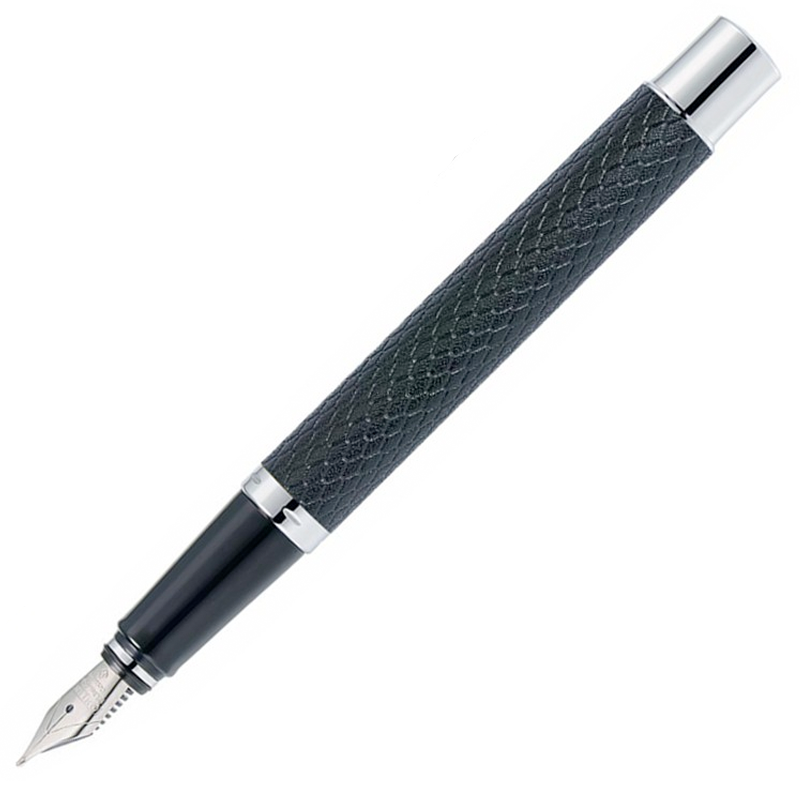 ONLINE Vision Profile Fountain Pen SET - Black Chrome Trim - KSGILLS.com | The Writing Instruments Expert