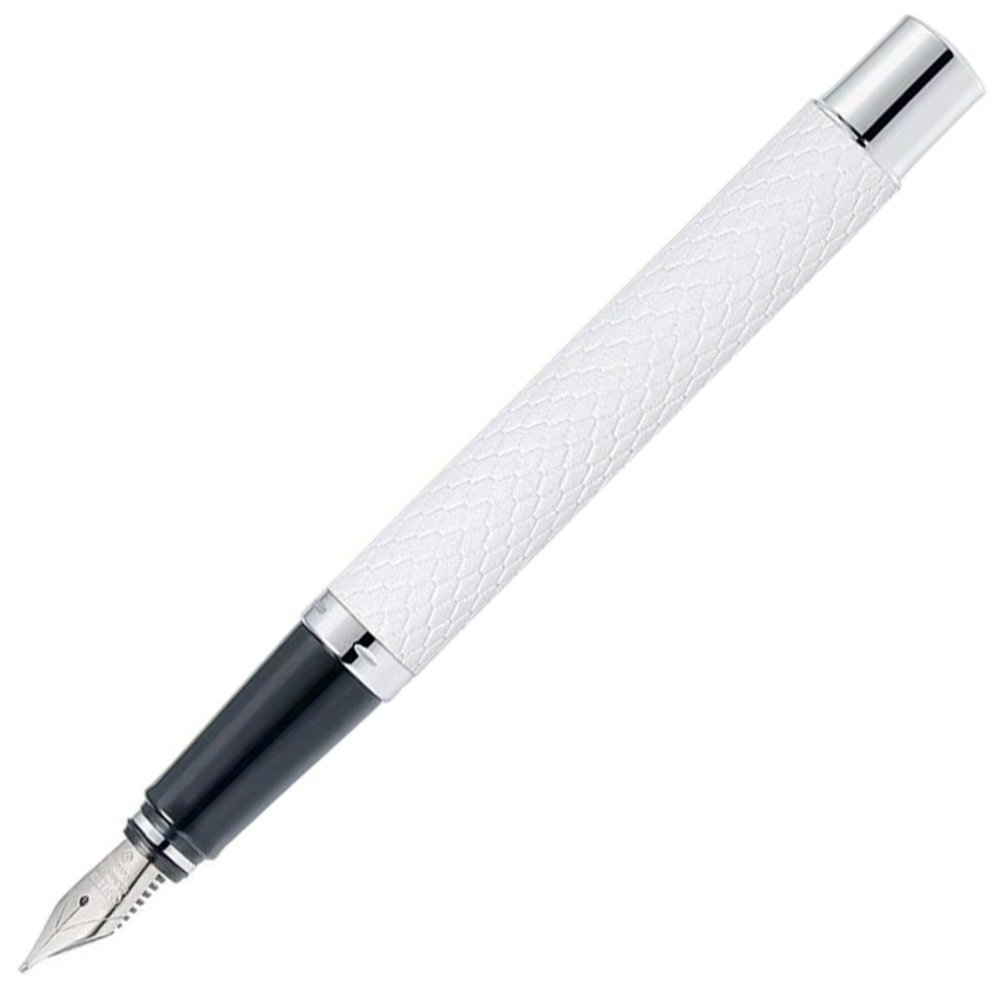 ONLINE Vision Profile Fountain Pen SET - White Chrome Trim - KSGILLS.com | The Writing Instruments Expert