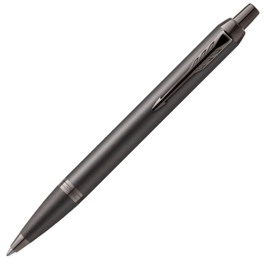 Parker IM Ballpoint Pen - Bronze Grey Monochrome - Refill Black Medium (M) - KSGILLS.com | The Writing Instruments Expert