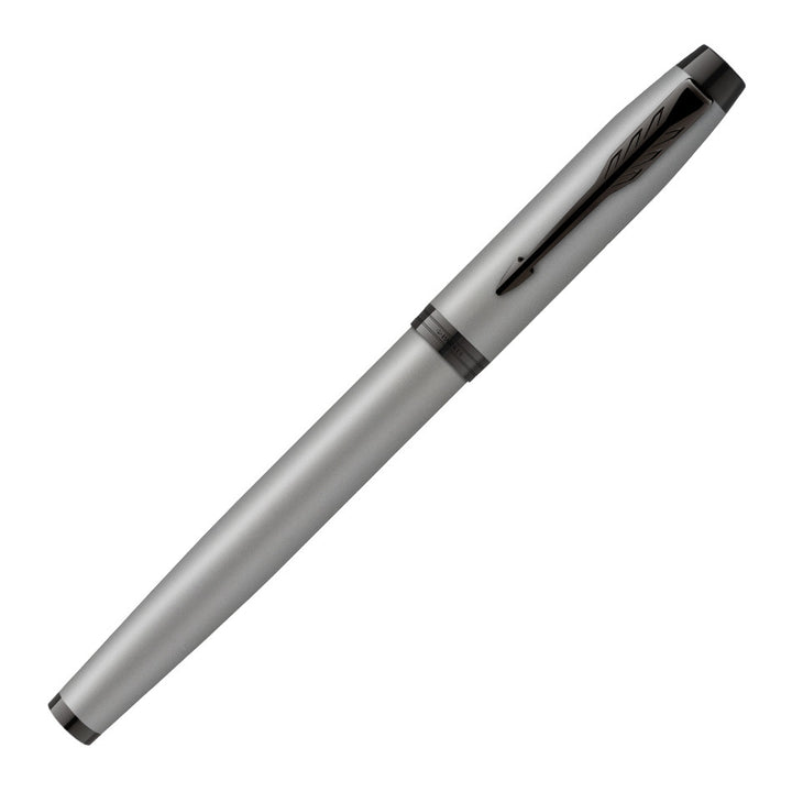 Parker IM Rollerball Pen - Grey Matte Achromatic - Refill Black Medium (M) - KSGILLS.com | The Writing Instruments Expert