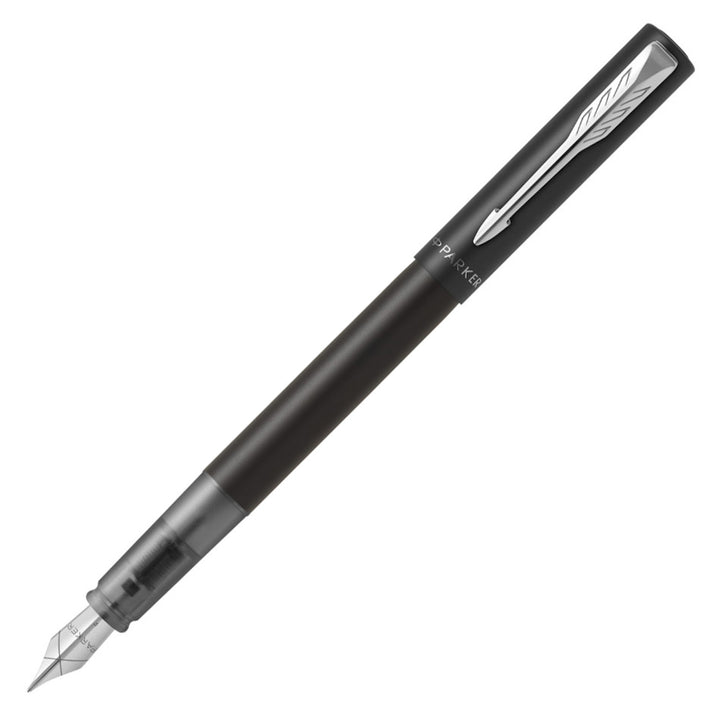 KSG set - Parker Vector XL Fountain Pen SET - Black Chrome Trim - KSGILLS.com | The Writing Instruments Expert