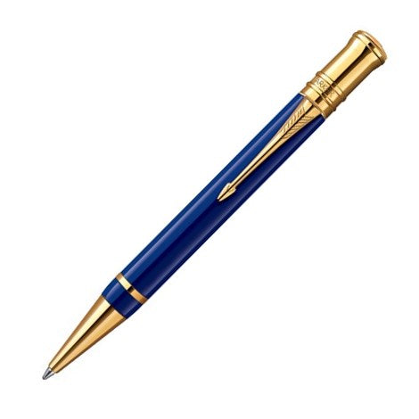 Parker Duofold Historical Colors Lapis Lazuli Ballpoint Pen - KSGILLS.com | The Writing Instruments Expert