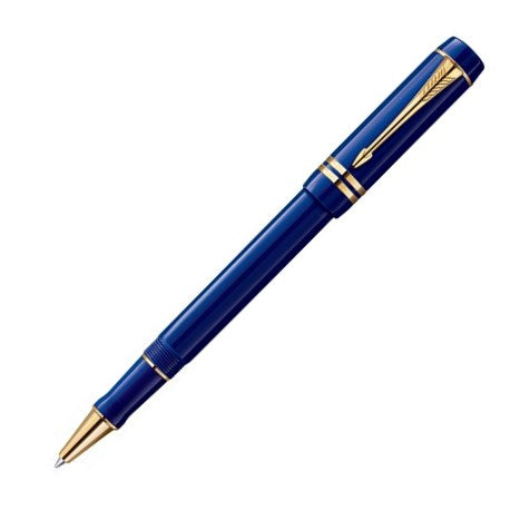 Parker Duofold Centennial Rollerball Pen - Lapiz Lazuli Blue (Historical Colors) - KSGILLS.com | The Writing Instruments Expert