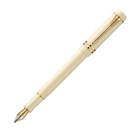 Parker Duofold Historical Colors White Ivorine Centennial Fountain Pen - KSGILLS.com | The Writing Instruments Expert