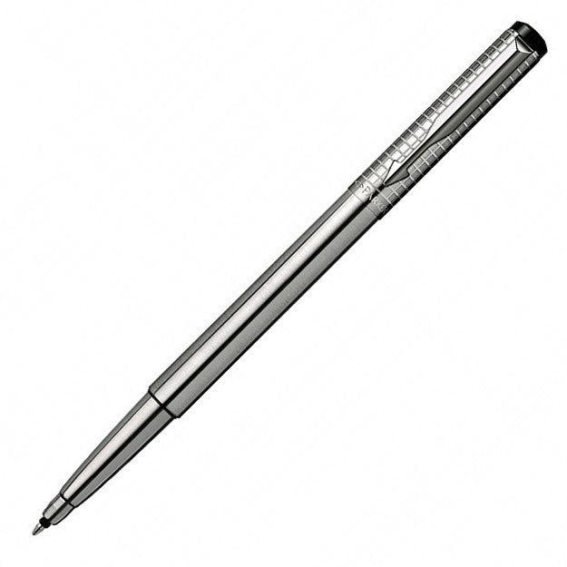 Parker Vector Classic Chiselled Stainless Steel Rollerball Pen - KSGILLS.com | The Writing Instruments Expert