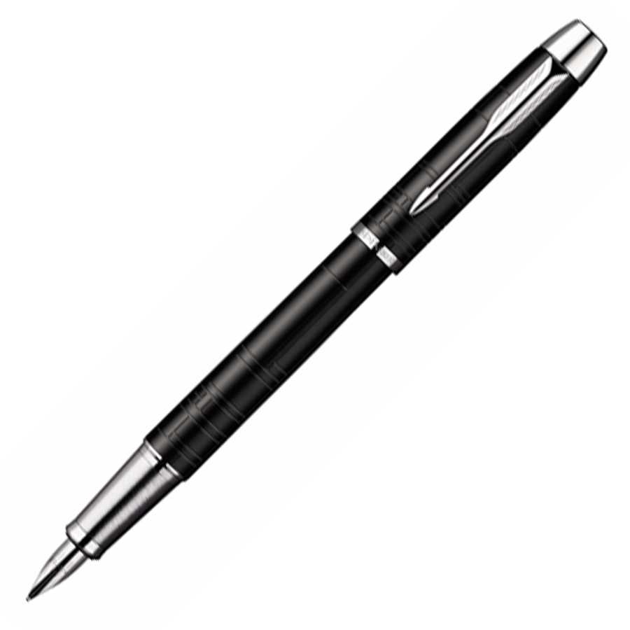 Parker IM Premium Fountain Pen - Matte Black Chrome Trim - KSGILLS.com | The Writing Instruments Expert