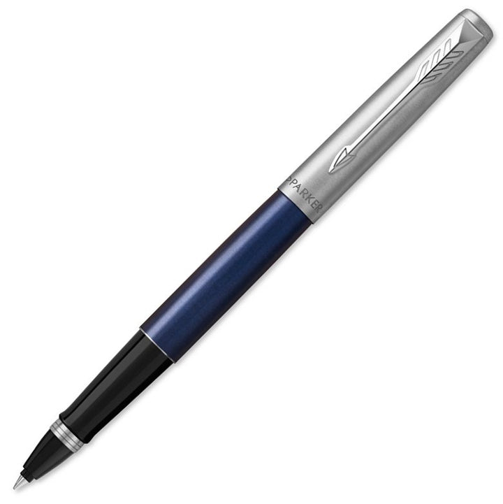 Parker Jotter Classic Rollerball Pen Royal Blue Chrome Trim - Refill Black Medium (M) - KSGILLS.com | The Writing Instruments Expert