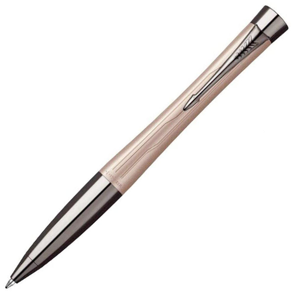 Parker Urban Premium Ballpoint Pen - Metallic Pink Black Trim (with KSGILLS Premium Gift Box) - KSGILLS.com | The Writing Instruments Expert
