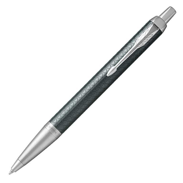 Parker IM Premium Pale Green Chrome Trim Ballpoint Pen - KSGILLS.com | The Writing Instruments Expert