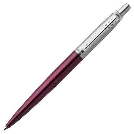 Parker Jotter Classic Ballpoint Pen - Purple Portobello Chrome Trim - KSGILLS.com | The Writing Instruments Expert