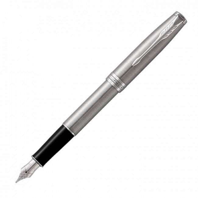 Parker Sonnet Fountain Pen - Stainless Steel Chrome Trim - KSGILLS.com | The Writing Instruments Expert