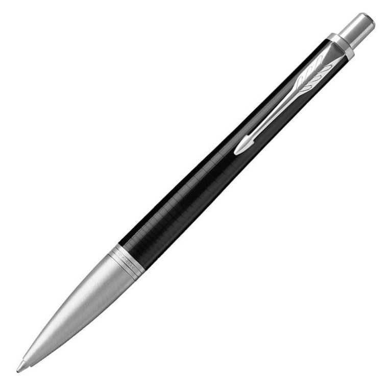 Parker Urban Premium Ballpoint Pen - Ebony Metal Chrome Trim (with KSGILLS Premium Gift Box) - KSGILLS.com | The Writing Instruments Expert