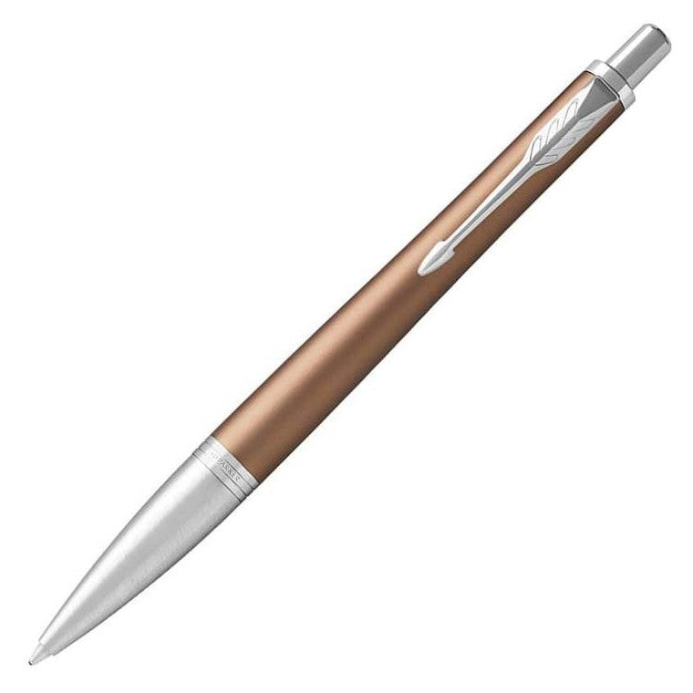 Parker Urban Premium Ballpoint Pen - Orange Chrome Trim - Refill Black Medium (M) - KSGILLS.com | The Writing Instruments Expert