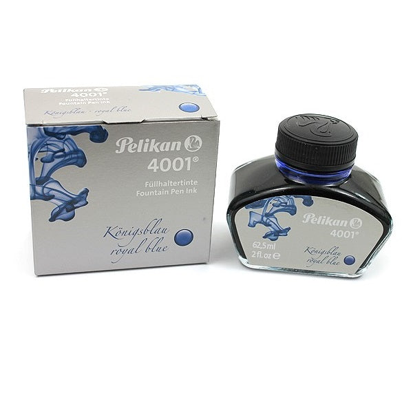 Pelikan Ink Bottle 62.5ml 4001 Fountain Pen - Royal Blue - KSGILLS.com | The Writing Instruments Expert