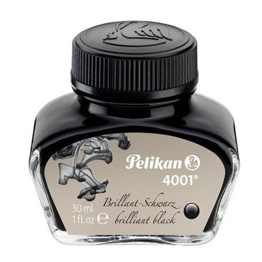 Pelikan Ink Bottle 30ml - Brilliant Black - KSGILLS.com | The Writing Instruments Expert