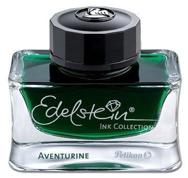 Pelikan Edelstein Ink Bottle 50ml - Aventurine - KSGILLS.com | The Writing Instruments Expert