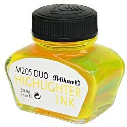 Pelikan Highlighter Fountain Pen Ink Bottle 30ml - Yellow - KSGILLS.com | The Writing Instruments Expert