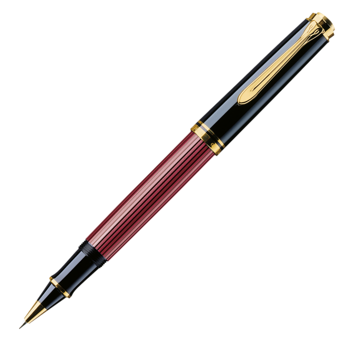 Pelikan Souveran R800 Black Red Rollerball Pen - KSGILLS.com | The Writing Instruments Expert