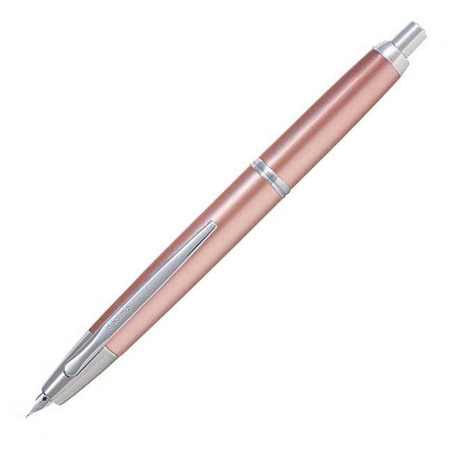 Pilot Capless Decimo Fountain Pen - Pink Champagne - Fine (F) - KSGILLS.com | The Writing Instruments Expert