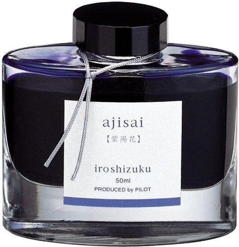 Pilot Iroshizuku Ink Bottle 50ml Fountain Pen - Ajisai - KSGILLS.com | The Writing Instruments Expert