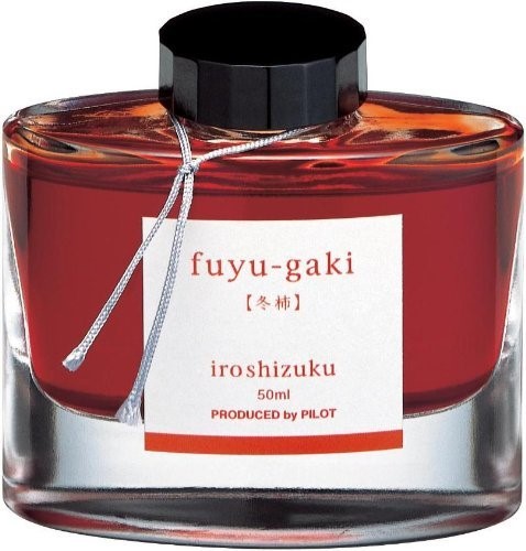 Pilot Iroshizuku Ink Bottle 50ml Fountain Pen - Fuyu-Gaki - KSGILLS.com | The Writing Instruments Expert