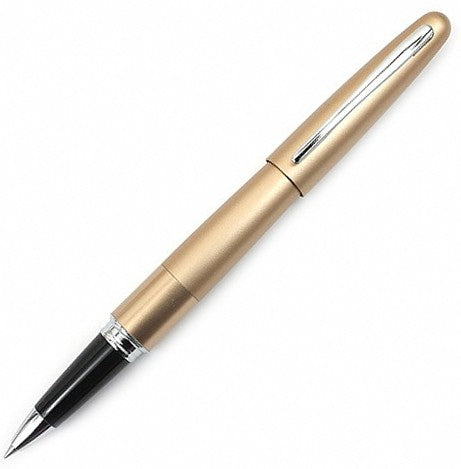 Pilot MR Rollerball Pen Metropolitan Classic - Gold Champagne Plain (with LASER Engraving) - KSGILLS.com | The Writing Instruments Expert