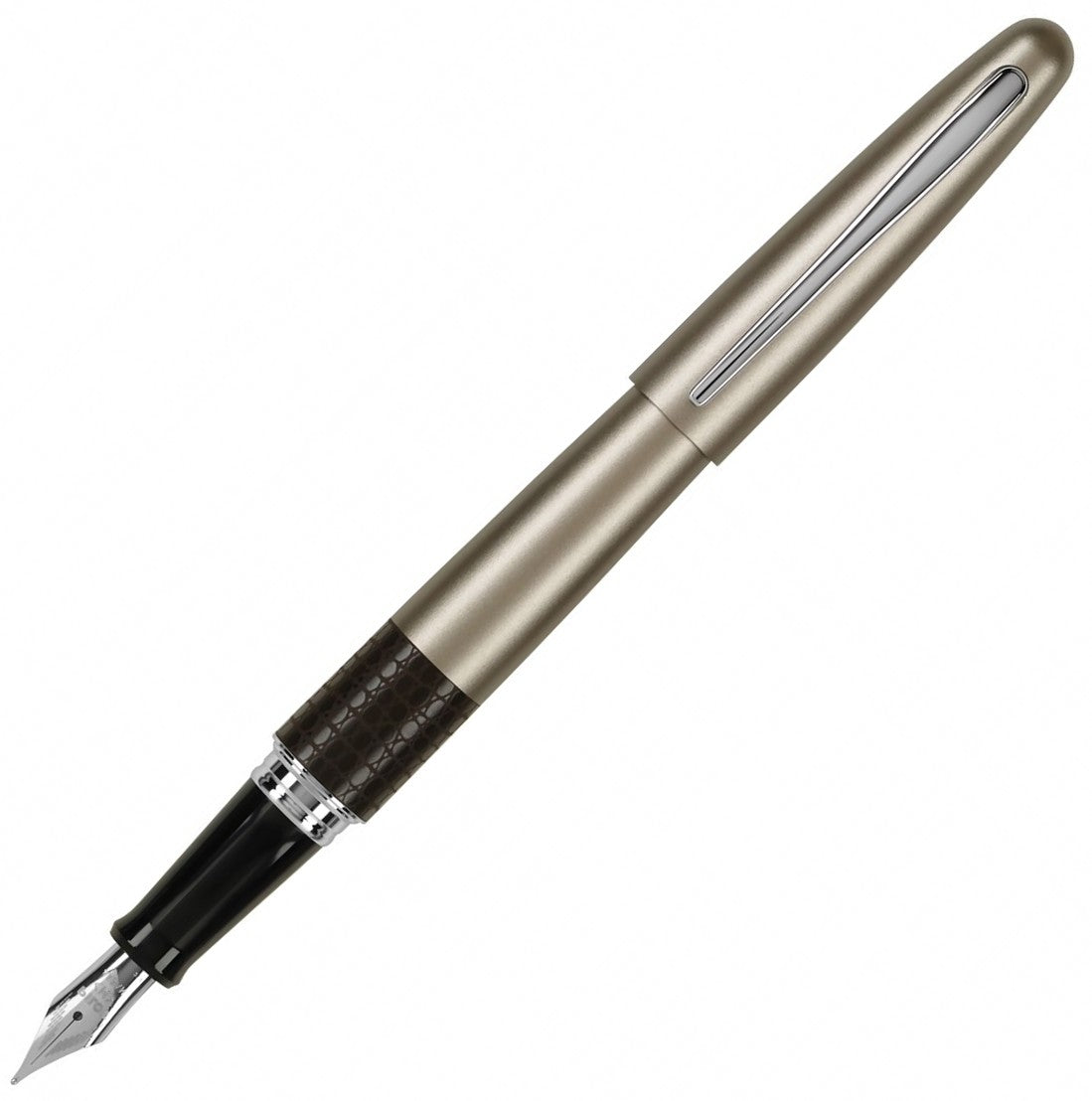 Pilot MR Fountain Pen Metropolitan Animal - Brown Lizard (with LASER Engraving) - KSGILLS.com | The Writing Instruments Expert
