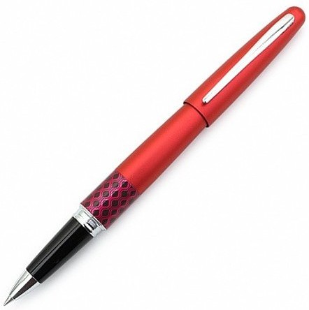Pilot MR Rollerball Pen Metropolitan Retro Pop - Red Wave Crimson (with LASER Engraving) - KSGILLS.com | The Writing Instruments Expert