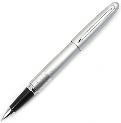 Pilot MR Rollerball Pen Metropolitan Classic -Silver Dots (with LASER Engraving) - KSGILLS.com | The Writing Instruments Expert