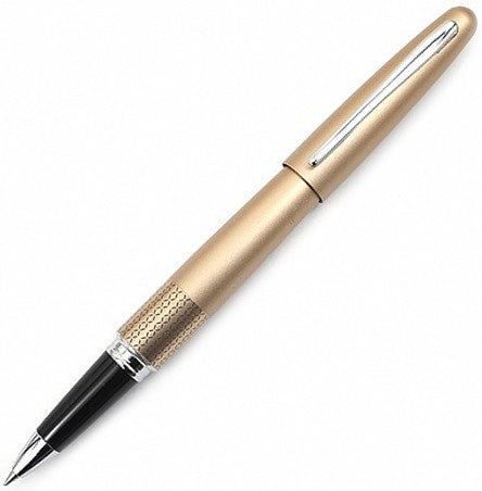 Pilot MR Rollerball Pen Metropolitan Classic - Gold Champagne Zig-Zag (with LASER Engraving) - KSGILLS.com | The Writing Instruments Expert
