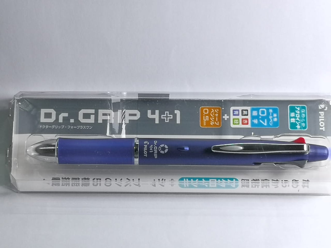 Pilot Dr. Grip (Fine) - Pink Baby - Multifunction Pen 4+1 - 0.7mm (with Engraving) - KSGILLS.com | The Writing Instruments Expert