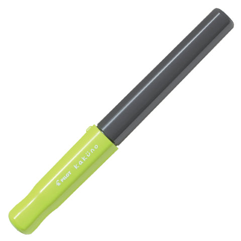 Pilot Kakuno Fountain Pen - Grey Light Green - KSGILLS.com | The Writing Instruments Expert