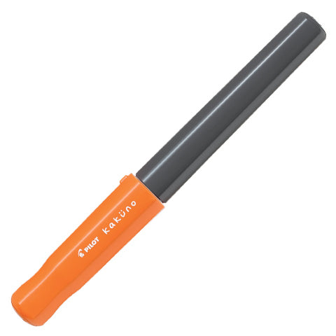 Pilot Kakuno Fountain Pen - Grey Orange - KSGILLS.com | The Writing Instruments Expert