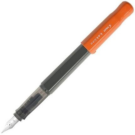 Pilot Kakuno Fountain Pen - Grey Orange - KSGILLS.com | The Writing Instruments Expert