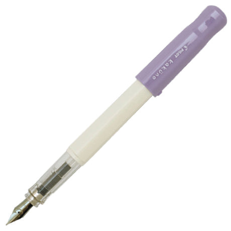 Pilot Kakuno Fountain Pen - White Soft Violet - KSGILLS.com | The Writing Instruments Expert