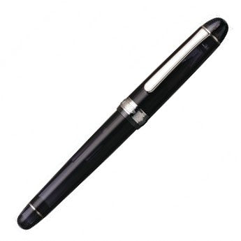 Platinum #3776 Century Black Diamond Rhodium Trim Fountain Pen - KSGILLS.com | The Writing Instruments Expert