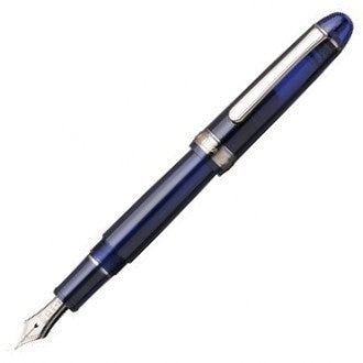Platinum #3776 Century Chartres Blue Rhodium Trim Fountain Pen - KSGILLS.com | The Writing Instruments Expert