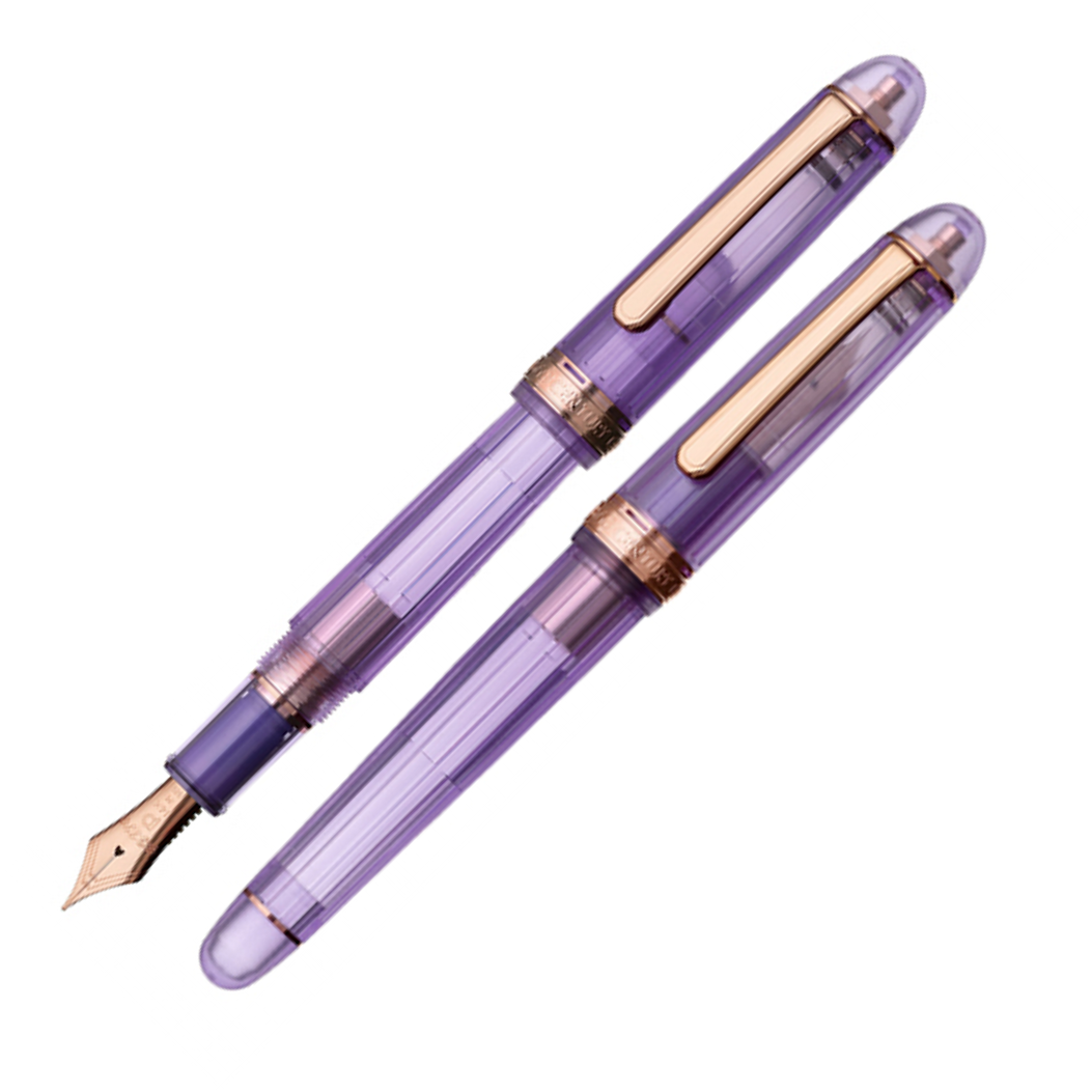 Platinum #3776 Century Nice Lavande Pink Gold Trim Fountain Pen - KSGILLS.com | The Writing Instruments Expert