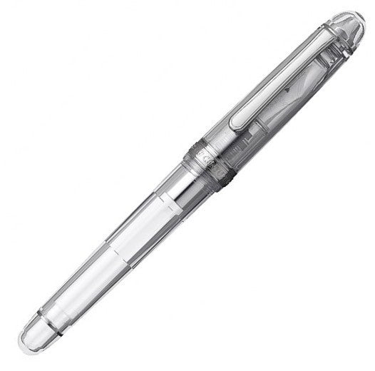Platinum 3776 Century Fountain Pen - Oshino Clear Demonstrator Chrome Trim - KSGILLS.com | The Writing Instruments Expert