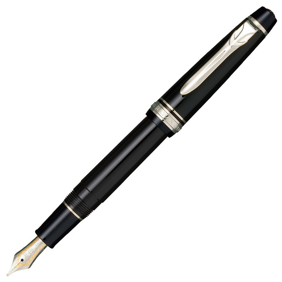 Sailor Pro Gear II Black Rhodium Trim Fountain Pen - KSGILLS.com | The Writing Instruments Expert