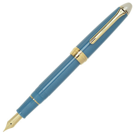 Sailor Shikiori Fountain Pen - Light Blue Teal Shimoyo (Tsukuyo-no-Minamo) - KSGILLS.com | The Writing Instruments Expert