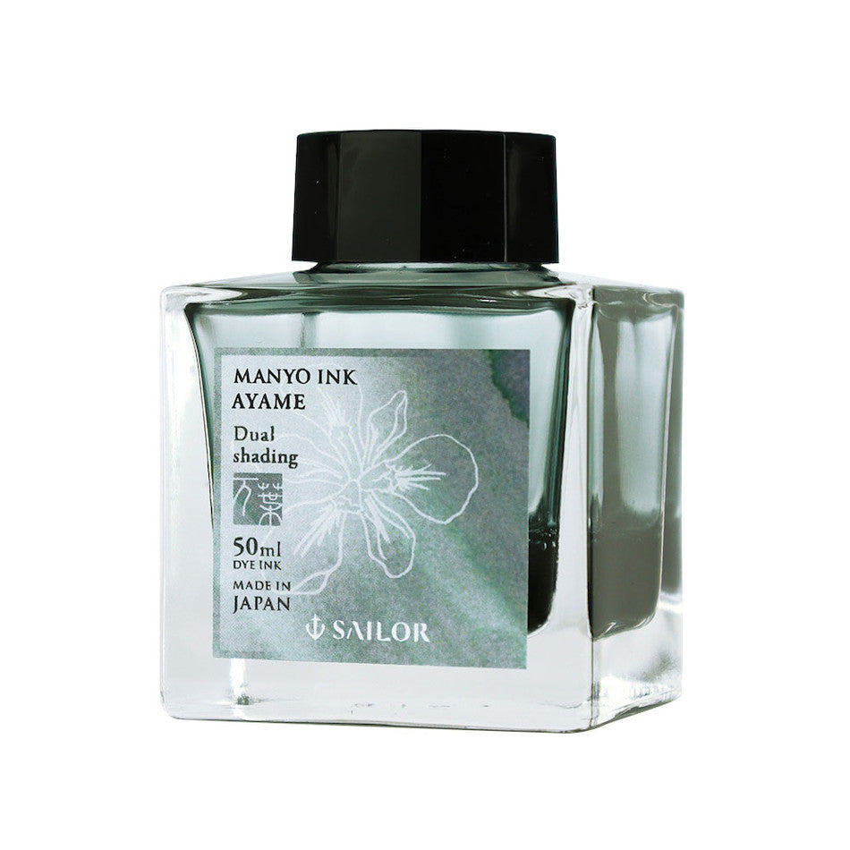 Sailor Ink Bottle 50ml Manyo Fountain Pen - Ayame (Dual Shading) - KSGILLS.com | The Writing Instruments Expert