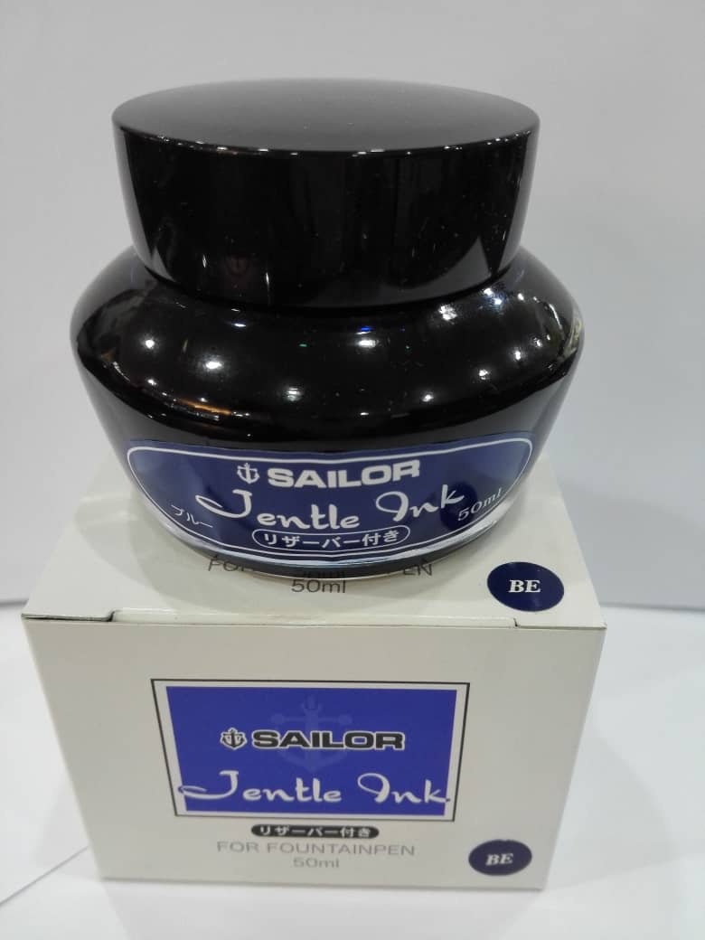 Sailor Ink Bottle 50ml Round Jentle - Blue - KSGILLS.com | The Writing Instruments Expert