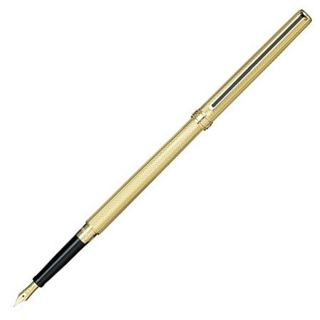 Sailor Chalana Fountain Pen- Barley Gold With Black Accents - KSGILLS.com | The Writing Instruments Expert