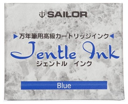 Sailor Jentle Ink Cartridges for Fountain Pen (Pack of 12) - Blue - KSGILLS.com | The Writing Instruments Expert