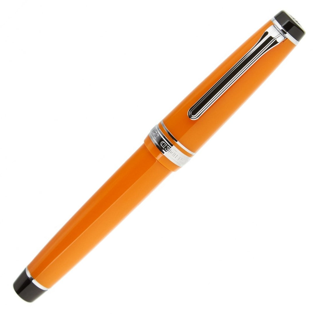 Sailor Pro Gear Standard Orange Rhodium Trim Fountain Pen - KSGILLS.com | The Writing Instruments Expert