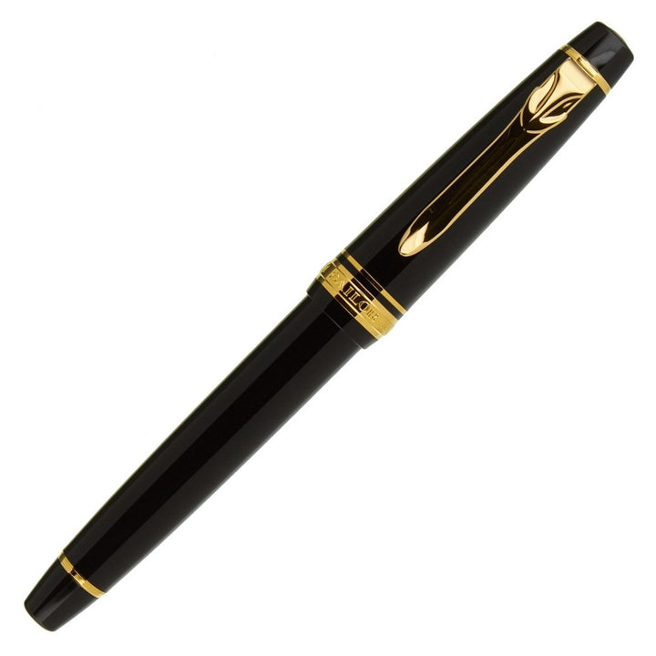 Sailor Pro Gear II Black Gold Trim Fountain Pen - KSGILLS.com | The Writing Instruments Expert