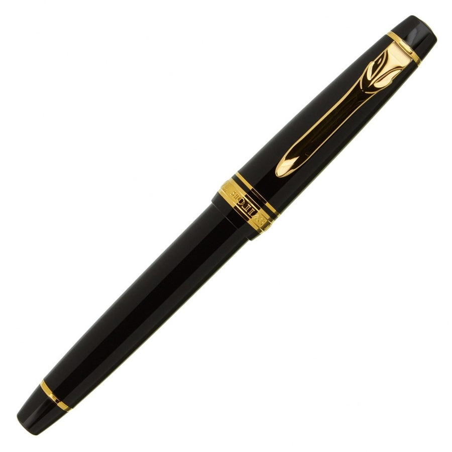 Sailor Pro Gear II Slim Black Gold Trim Fountain Pen - KSGILLS.com | The Writing Instruments Expert