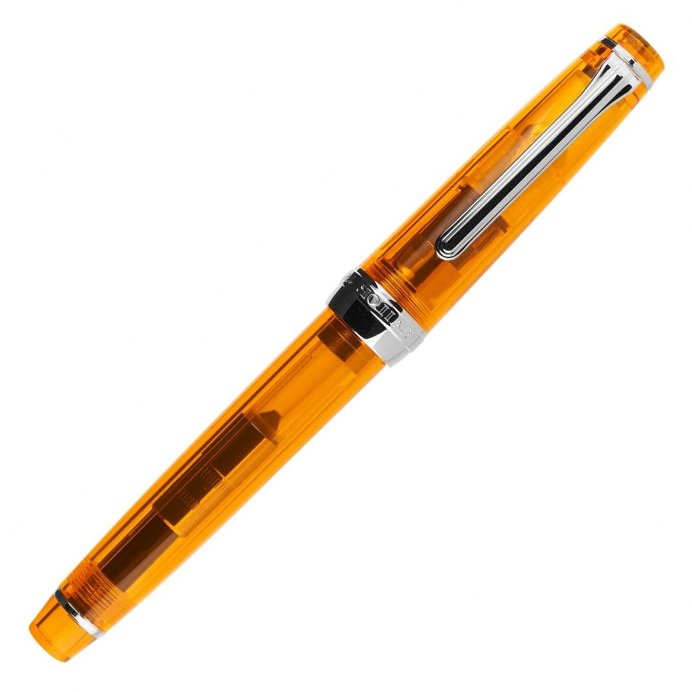 Sailor Pro Gear Slim Orange Demonstrator Rhodium Trim Fountain Pen - KSGILLS.com | The Writing Instruments Expert