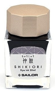 Sailor Shikiori Chushu Ink (Mid-Fall Gray) - Izayoi-No-Yume - 20 ml Bottle - KSGILLS.com | The Writing Instruments Expert